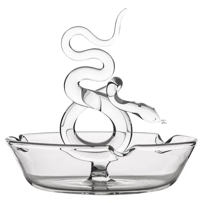 Pre-owned Simone Crestani Serpentine Ashtray In Gray