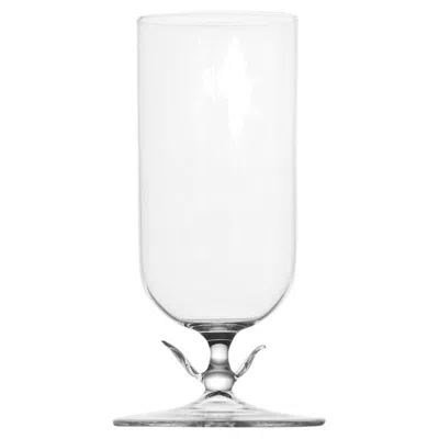 Pre-owned Simone Crestani Set Of 4 Daffodil Cocktail Garden Glasses In Yellow