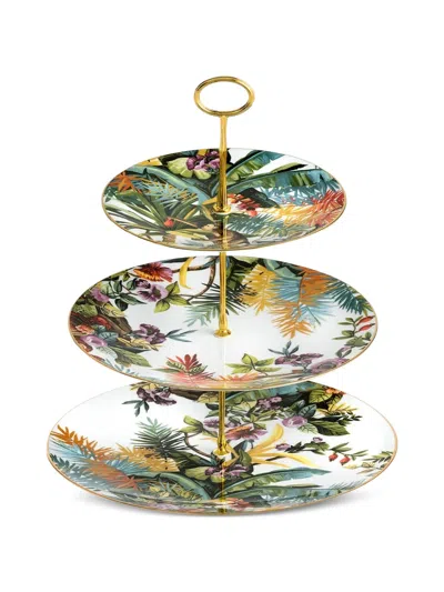 Simone Guidarelli Home Jungle Cake Stand In Multi
