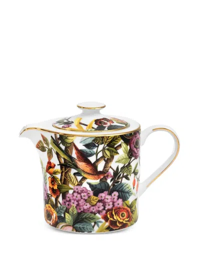 Simone Guidarelli Home Jungle Floral Teapot In Multi