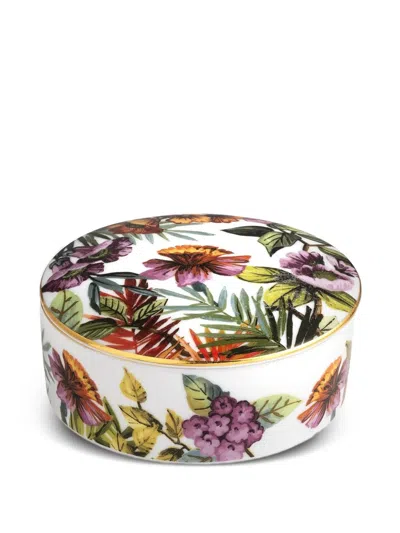 Simone Guidarelli Home Jungle Floral-print Jewellery Box In Multi