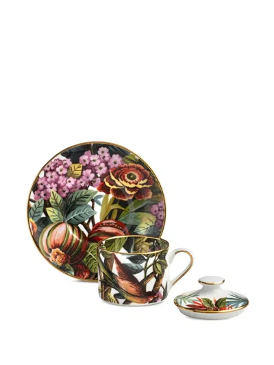 Simone Guidarelli Home Jungle Teacup Set In Multi