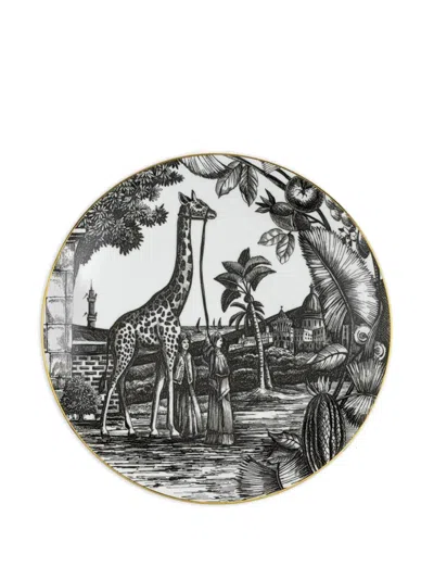 Simone Guidarelli Home Sunset Safari Dinner Plate In Black