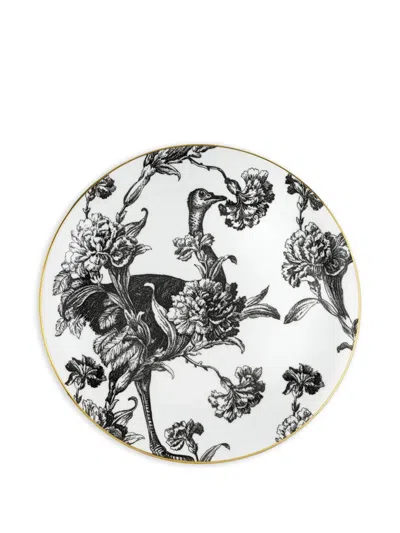 Simone Guidarelli Home 탠저린 가든 디너 접시 In White
