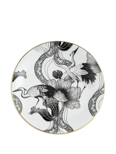 Simone Guidarelli Home Wing Of Water Dinner Plate In Black