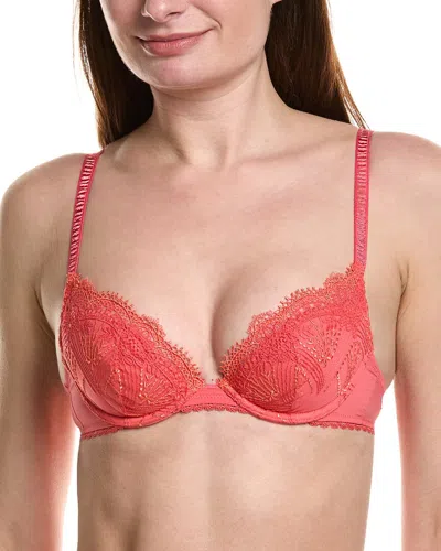 Simone Perele Allure Push-up Bra In Brown