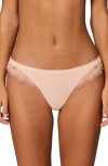 Simone Perele Allure Tanga Thong In Chic Beige