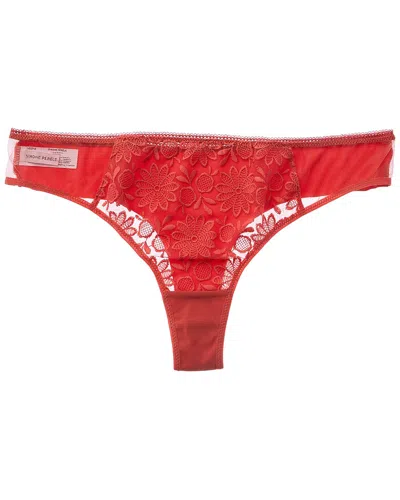 Simone Perele Amazone Tanga Brief In Red