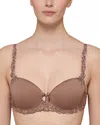 Simone Perele Andora 3d Molded Demi Bra In Amaretto
