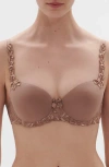 Simone Perele Andora 3d Molded Underwire Bra In Amaretto