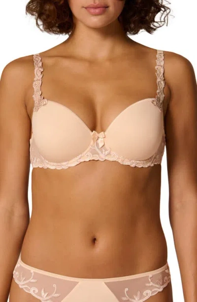Simone Perele Andora 3d Molded Underwire Bra In Neutral