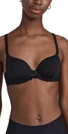 Simone Perele Andora 3d Plunge Bra Black In Black