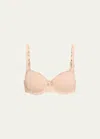 Simone Perele Andora 3d Molded Spacer Bra In Peau Rose In Light Pink