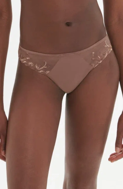 Simone Perele Andora Thong In Amaretto