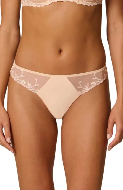 Simone Perele Andora Thong In Neutral