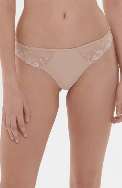 Simone Perele Andora Thong In Peau Rose