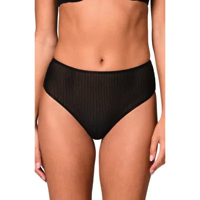 Simone Perele Angele Rib Briefs In Black