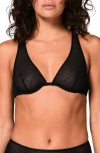 Simone Perele Angele Triangle Underwire Bra In Black