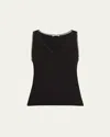 Simone Perele Aurore Pajama Top In Black