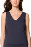 Simone Perele Aurore Pajama Top In Blue
