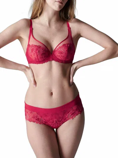 Simone Perele Boyshorts In Red In Animal Print