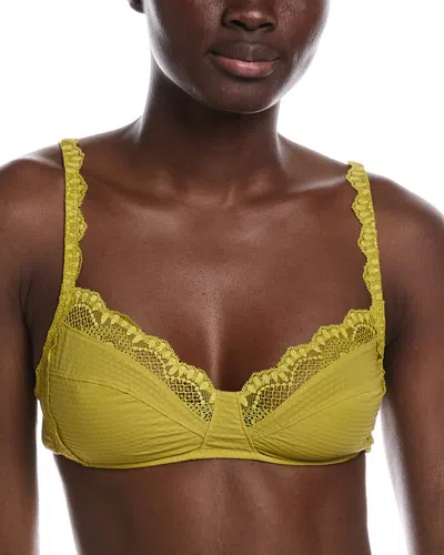 Simone Perele Candide Soft Cup Bra In Green