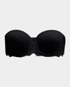 Simone Perele Caresse Strapless Underwire Bra In Black