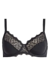 Simone Perele Caresse Underwire Full Cup Bra In Black