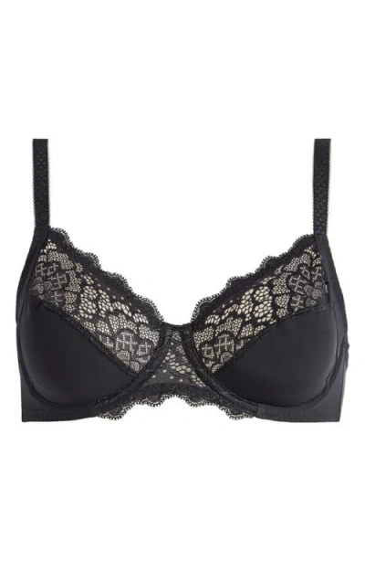 Simone Perele Caresse Underwire Full Cup Bra In Black