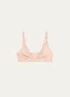 Simone Perele Comete Lace-trim Tulle Bralette In Pinky Sand