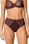 Simone Perele Comete Retro Briefs In Brown