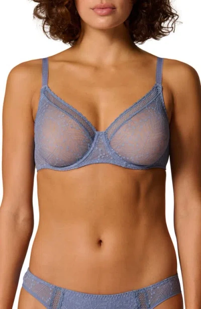Simone Perele Comete Underwire Bra In Blue