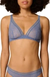 Simone Perele Comete Wireless Bra In Blue