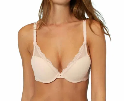 Simone Perele Confiance Push-up T-shirt Bra In Aurora In White