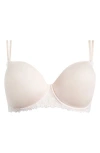 Simone Perele Delice 3d Molded Underwire Demi Bra In Blush