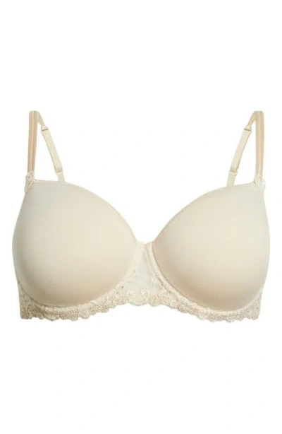 Simone Perele Delice 3d Molded Underwire Demi Bra In Neutral