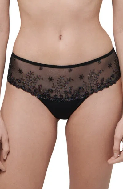 Simone Perele 'delice' Boyshorts In Gem Black