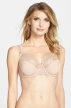 Simone Perele 'delice' Embroidered Underwire Bra In Nude