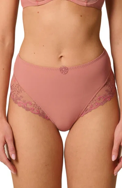 Simone Perele Delice Retro Briefs In Pink