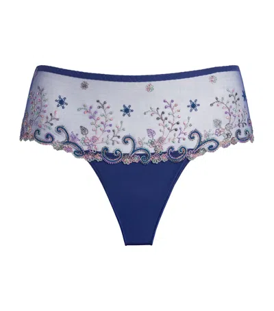 Simone Perele Delice Shorty Briefs In Blue