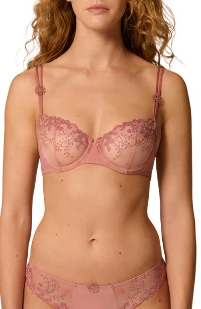 Simone Perele 'delice' Underwire Demi Bra In Multi
