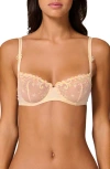 Simone Perele 'delice' Underwire Demi Bra In Pink