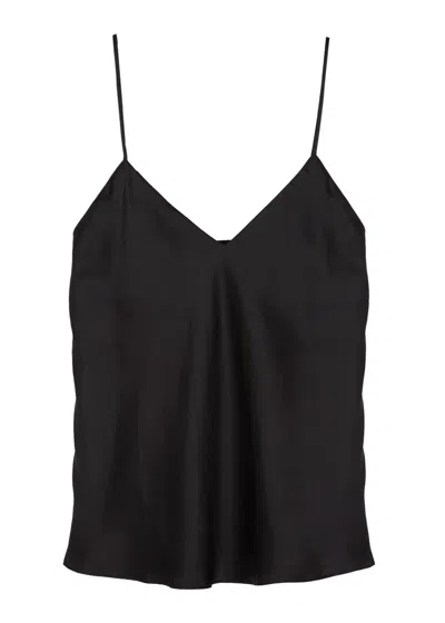 Simone Perele Simone Pérèle Dream Silk Camisole Top In Black