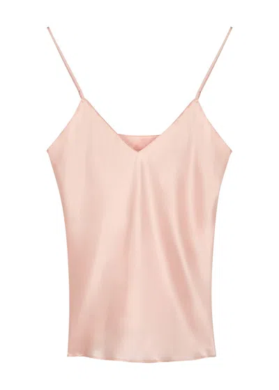 Simone Perele Simone Pérèle Dream Silk Camisole Top In Light Pink