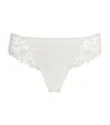 Simone Perele Embroidered Wish Tanga In Ivory