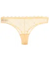 Simone Perele Escale Tanga In White