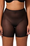Simone Perele Essential Uplifting Mid Rise Shaper Shorts In Black