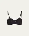 Simone Perele Essentiel Multi-position Strapless Bra In Black