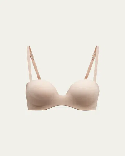 Simone Perele Essentiel Multi-position Strapless Bra In Peau Rose
