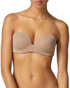 Simone Perele Essentiel Strapless Bra In Amaretto
